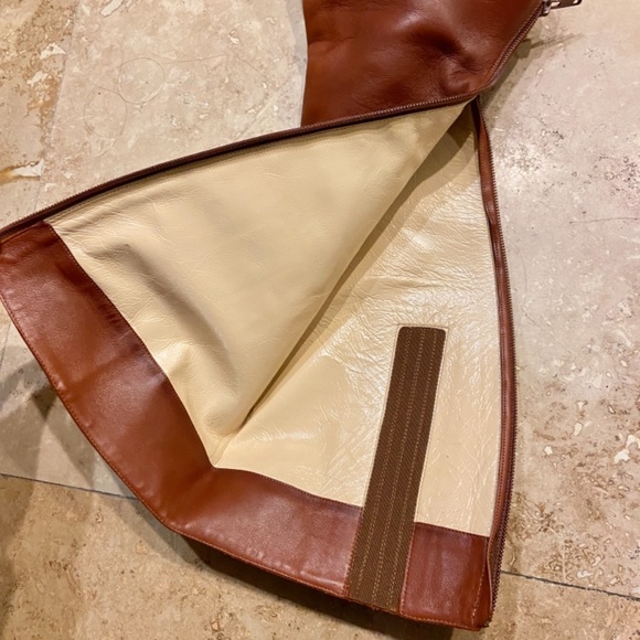 ❌SOLD❌ ALTI BOOT 140 Brown Leather Knee Boot - Picture 9 of 9